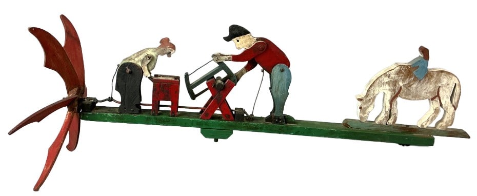 American Folk Art Whirligig (1 of 4)