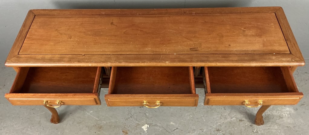 Side Table with Three Drawers - 2