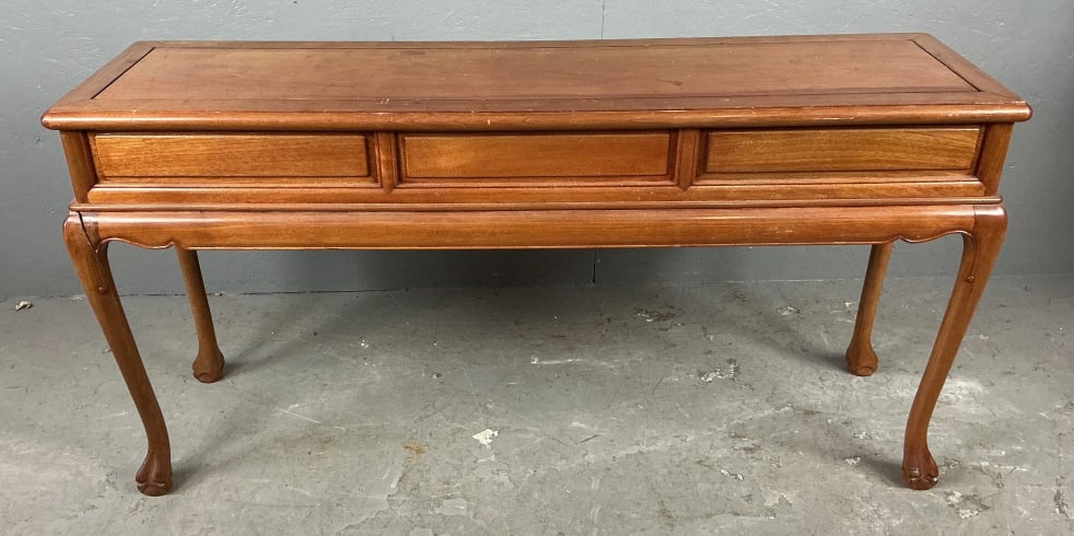 Side Table with Three Drawers - 4