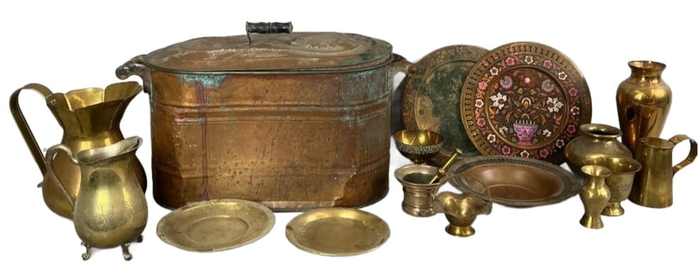 Grouping of Brass & Copper Articles (1 of 7)