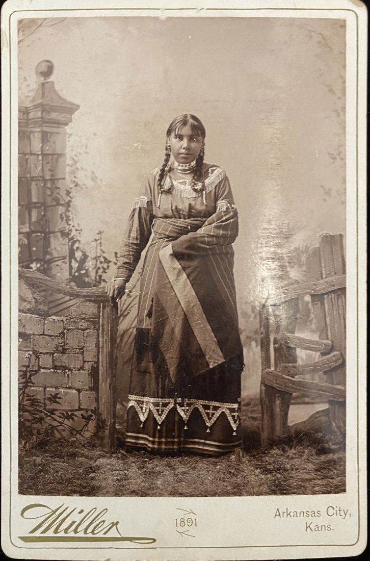 1891 Original Native American Woman Photograph 101 (1 of 3)