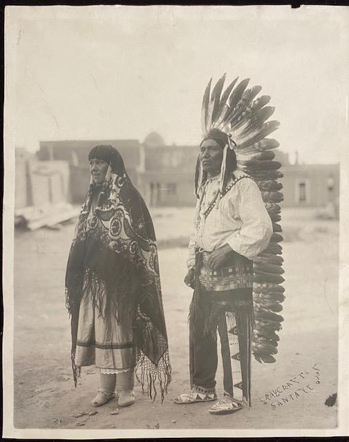 Native American Governor Photograph Original  Ca. 1905 (1 of 3)