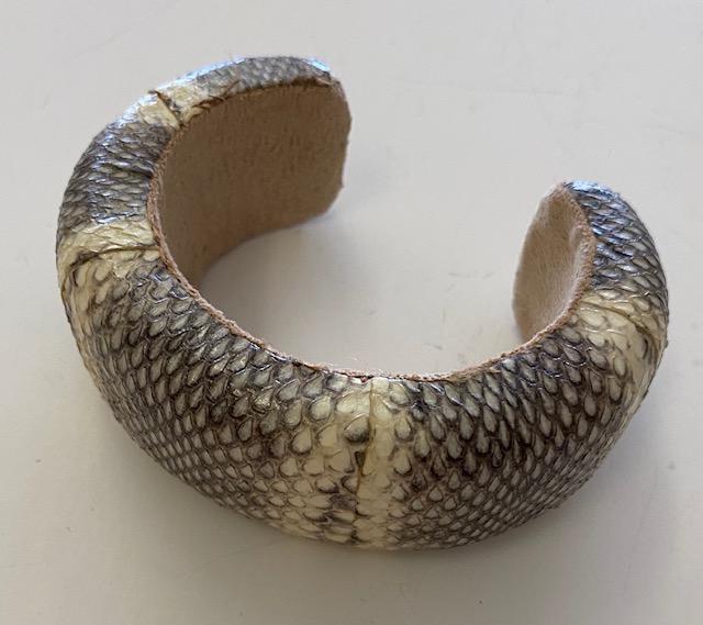 Snake Skin Cuff Bracelet (1 of 2)