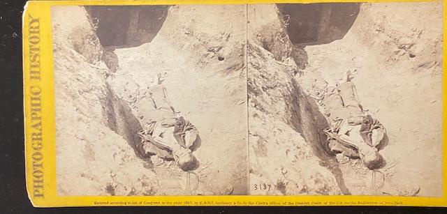 Original Confederate Photograph Stereo View ca. 1865 (1 of 7)