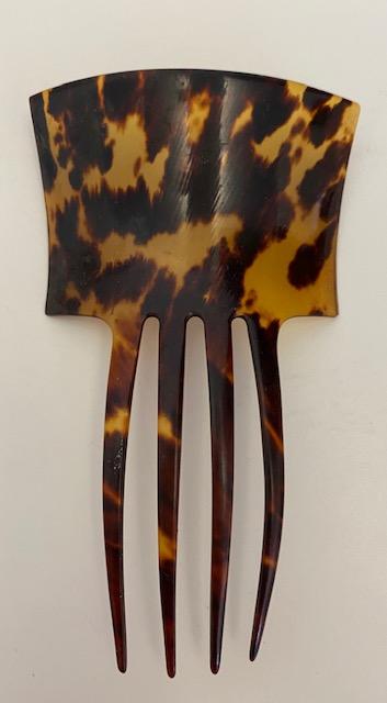 Vintage Faux Tortoise Shell Hair Comb Ca.1900 (1 of 1)