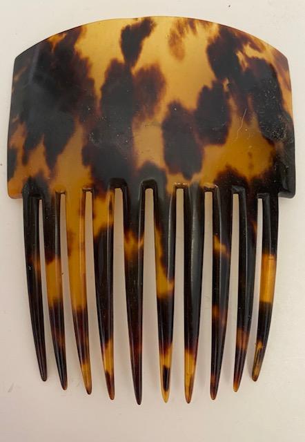 Vintage Faux Tortoise Shell Hair Comb Ca. 1900 (1 of 1)