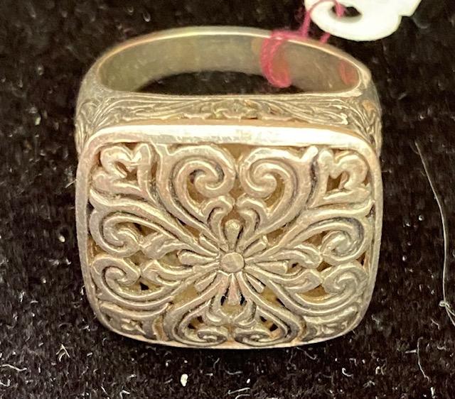 Sterling  Silver Intricate Ring (1 of 3)