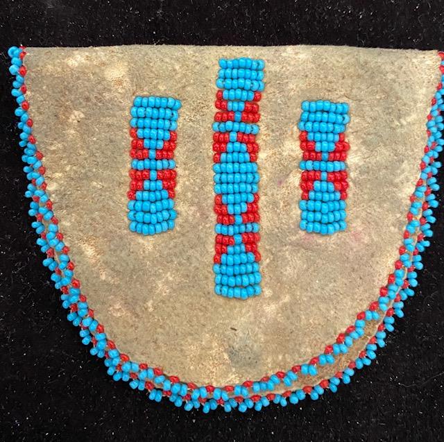 Sioux Indian  handmade beaded pouch ca 1890 (1 of 5)