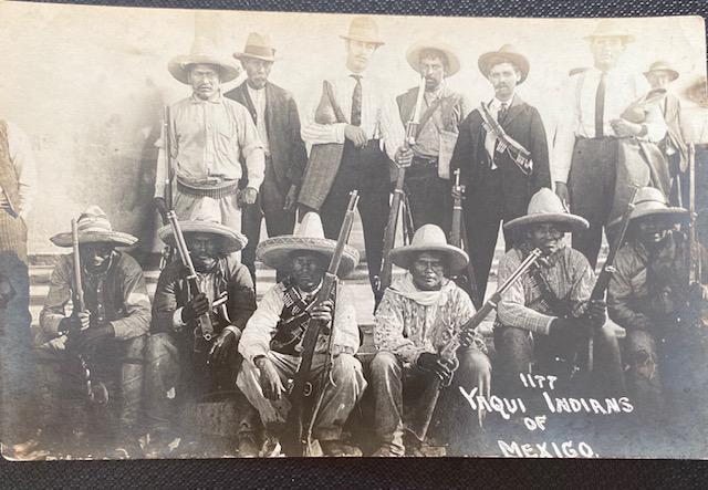 Mexican Revolution Original Photograph RPPC 1919 Yaqui (1 of 1)