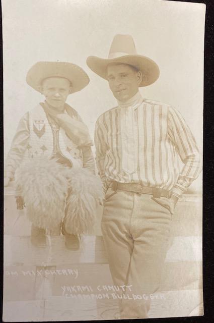 Rodeo RPPC Yakima Canutt ca. 1920 Cowboy (1 of 1)