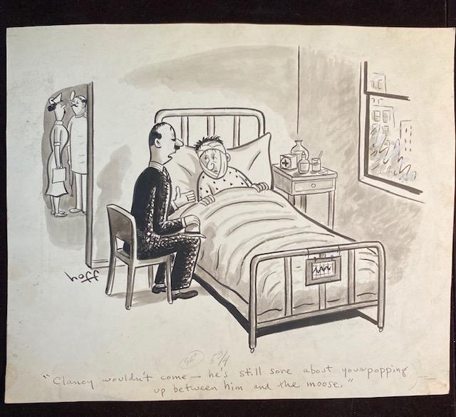 Syd Hoff Original cartoon New Yorker Magazine (1 of 6)