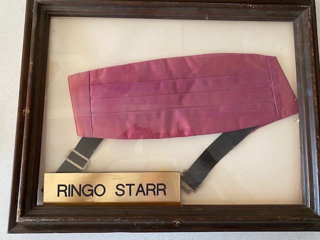 Cummerbund belonged to Ringo Starr Beatles (1 of 4)