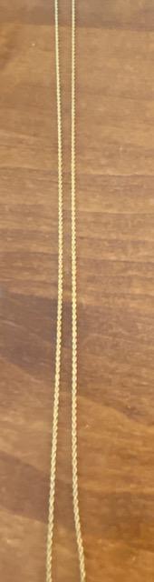 14k Gold chain necklace (1 of 2)