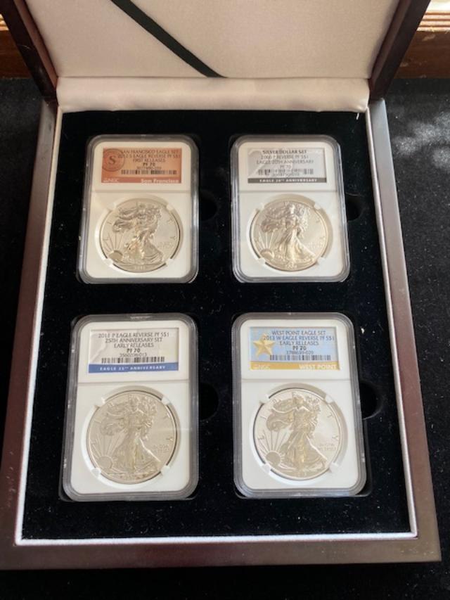 American Eagle Set of 4 Liberty dollars (1 of 5)