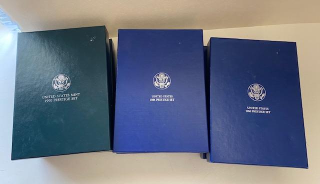 (2) 1986 and 1990 US Prestige sets (1 of 5)