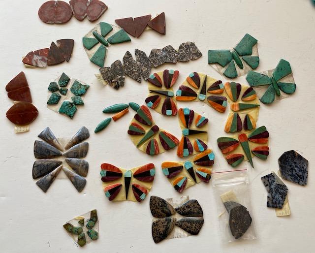 Large Lot  Butterfly shapes ready for silver jewelry (1 of 5)