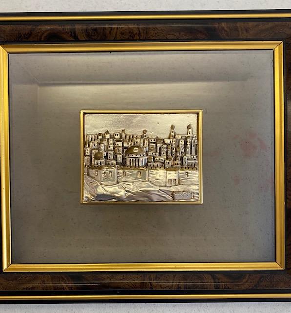 Sterling Silver Depiction of the City of Jerusalem Saad (1 of 7)