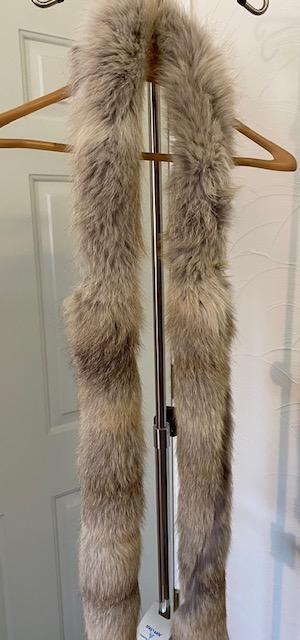 Golden Fox Fur Scarf (1 of 1)