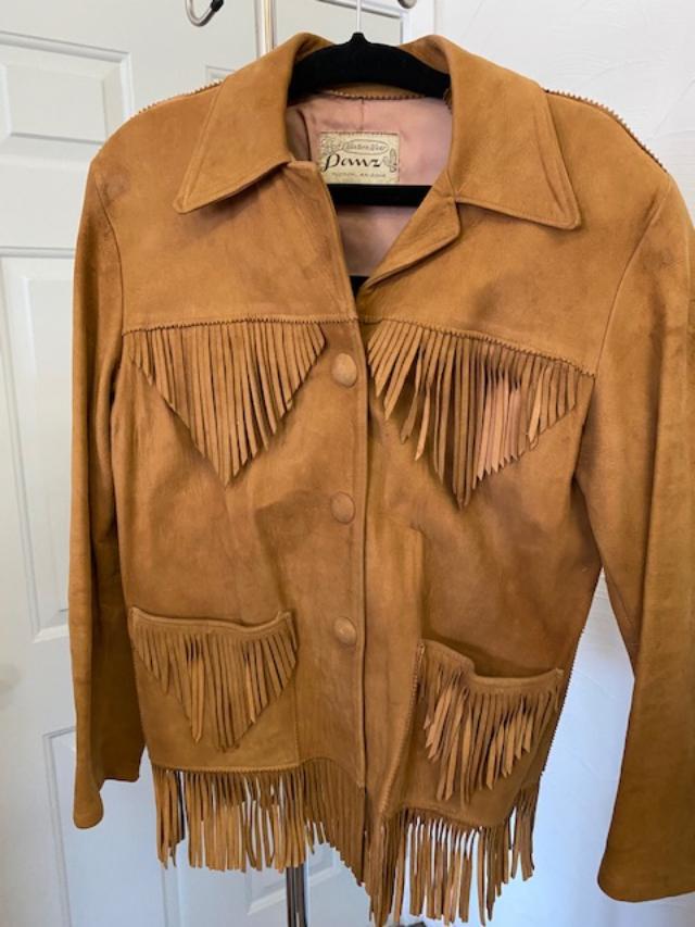 Suede Woman's Leather Jacket (1 of 6)