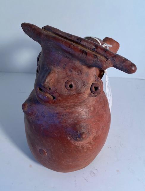 Pre-Columbian Vicus Peruvian Figural CA 200-400 AD (1 of 4)