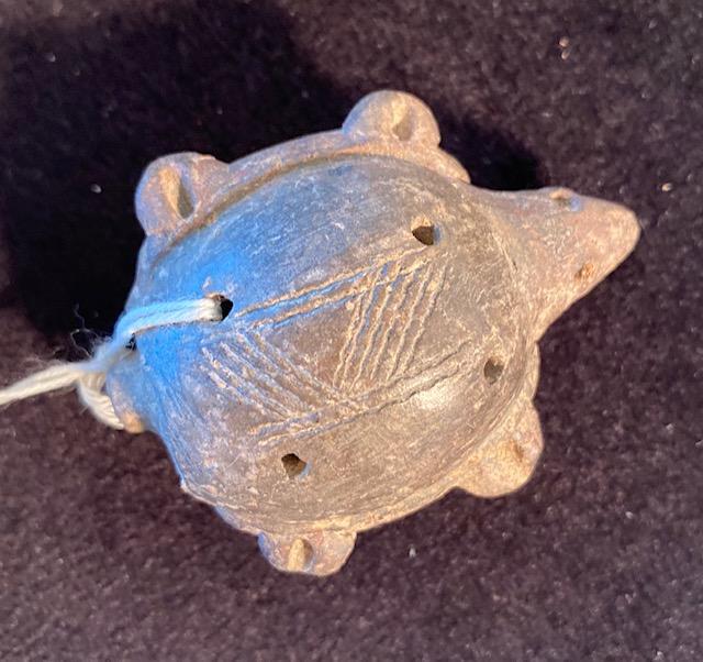 Pre-Columbian Coctraina Turtle 1200 AD WHISTLE (1 of 3)