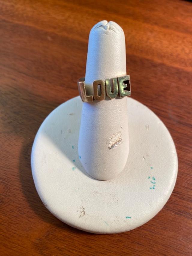 14K Gold Ring X-rated Wording (1 of 6)