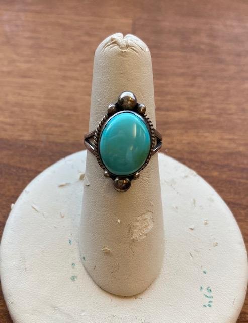 Navajo Sterling Ring Signed Cortez Ring (1 of 3)