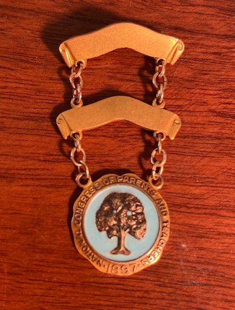 10K Gold National Congress 1897 Pin PTA (1 of 2)