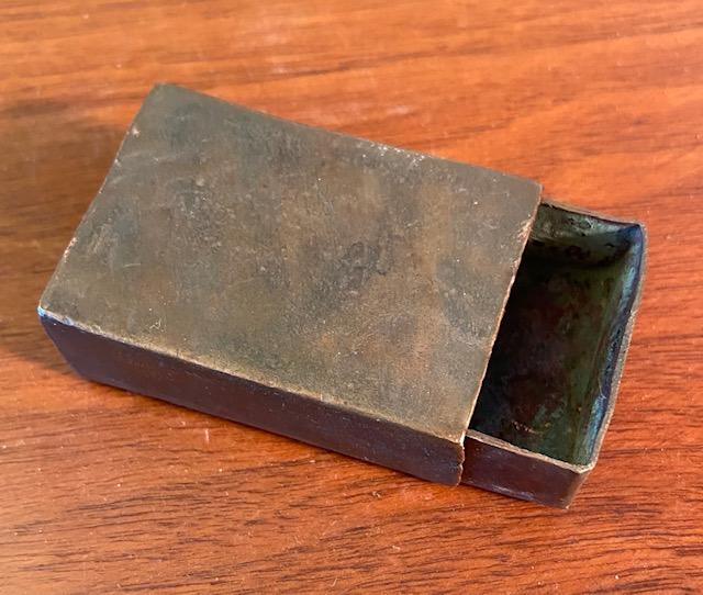 WWI Trench Art Matchbox Holder (1 of 2)