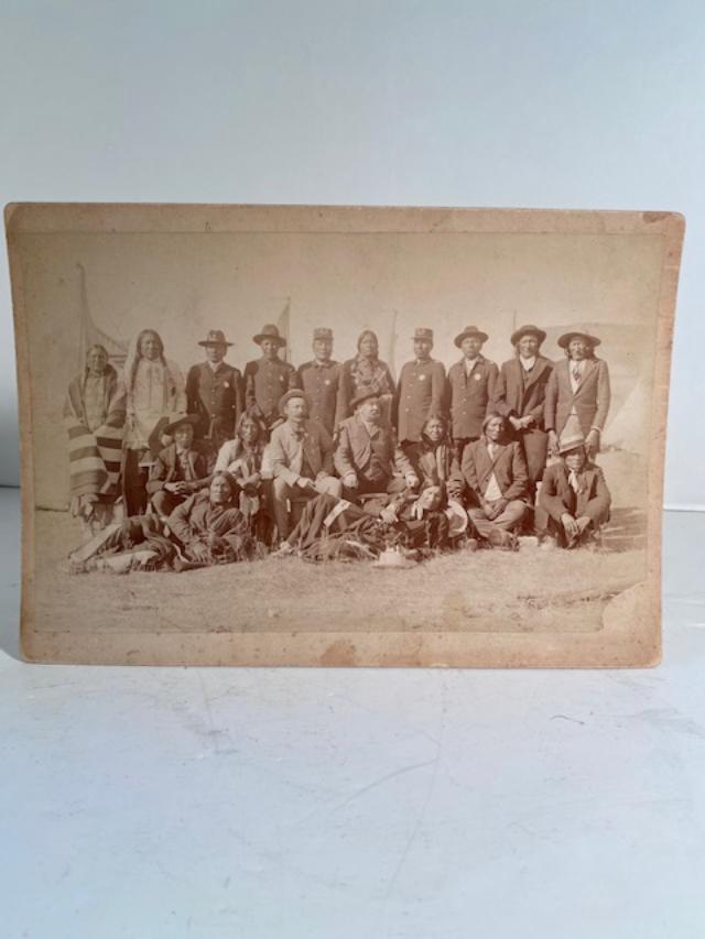 Photo of Sioux Indians ca 1889 Original Red Cloud (1 of 2)