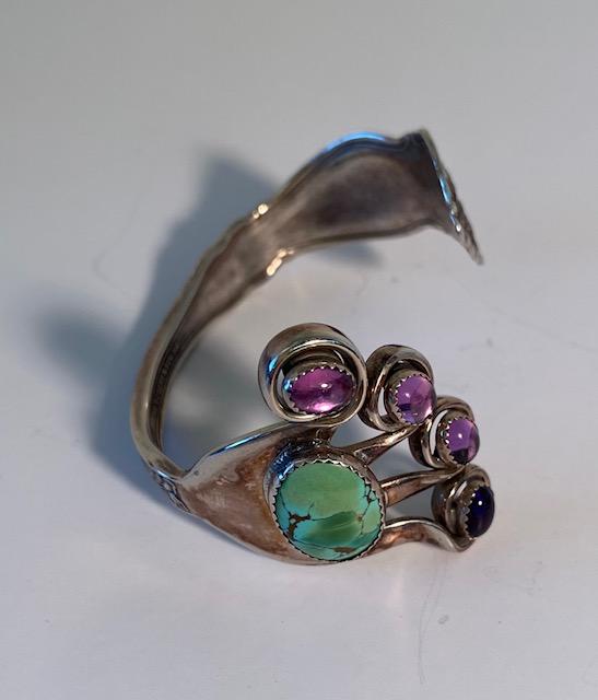 1910 WM Rogers & Son Fork Bracelet (1 of 4)