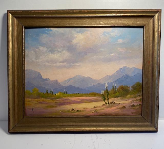 Original Willard Page Oil Painting 1950 (1 of 4)