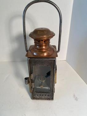 Brass and Iron Table Top Lantern (1 of 4)