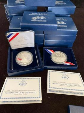 2009 Louis Braille Bicentennial Silver Dollars (19) (1 of 6)