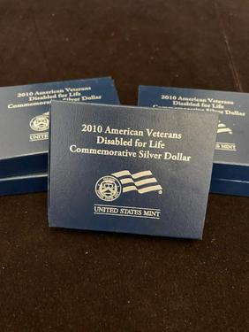 (5) American Vets Disabled for Life Commemorative 2010 (1 of 4)