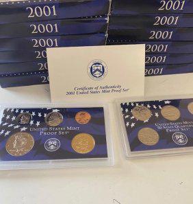 (15) 2001 US Mint Proof Sets (1 of 4)