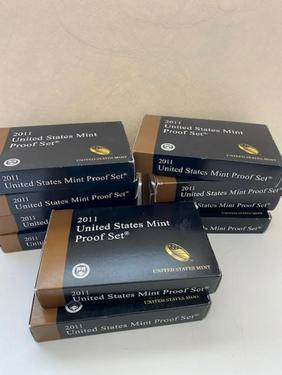 (10) 2011 US Mint Proof Sets (1 of 4)