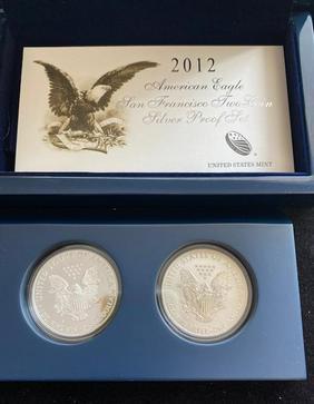 2012 American Eagle silver proof set (1 of 4)