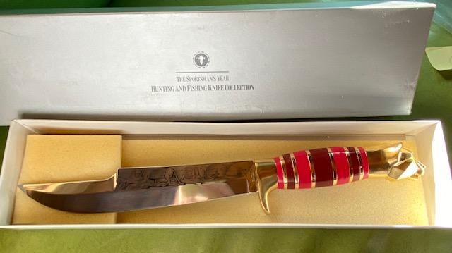 Franklin Mint Hunting and Fishing Knife Collection (1 of 3)