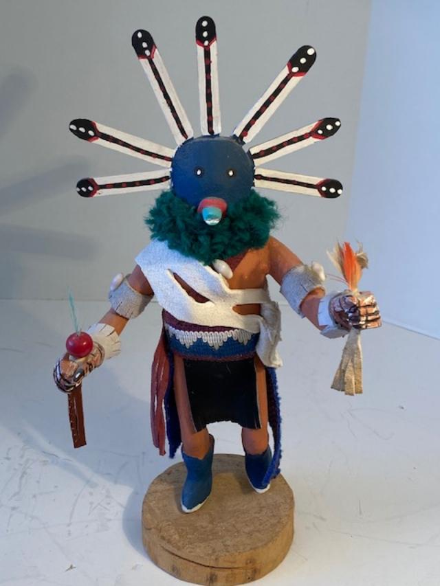 Signed Kachina Yei-Be-Chai  Dancer GVY (1 of 3)