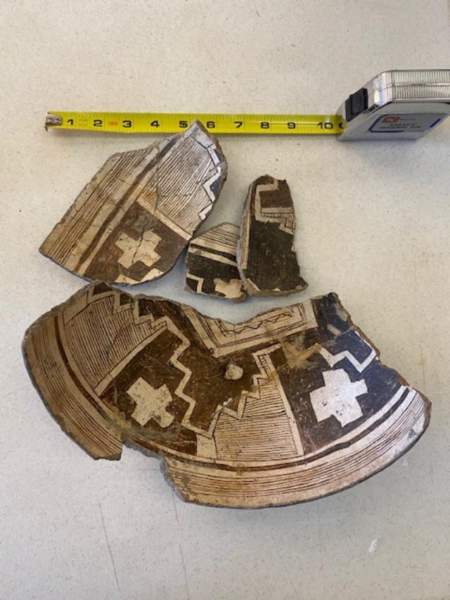 Mimbres Pottery Shards Lot 1200 AD Indian (1 of 1)