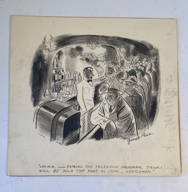 Garrett Price Original Cartoon New Yorker (1 of 2)