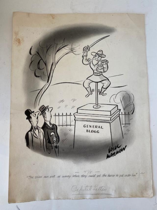 Jack Markow Original Cartoon New Yorker (1 of 2)