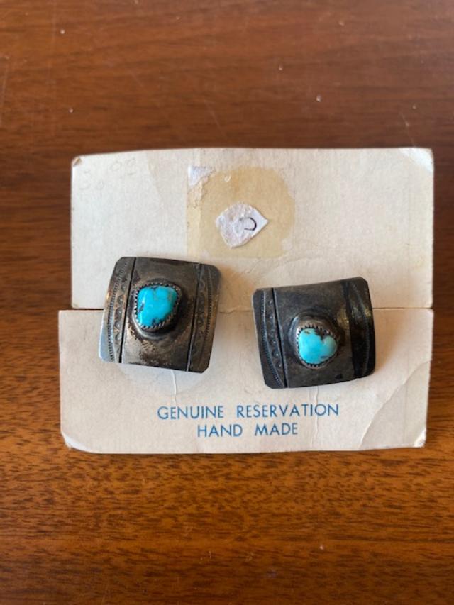 Genuine Reservation Made Navajo Cuff Links (1 of 3)