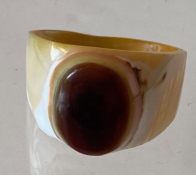 Native American Natural Shell Ring (1 of 3)