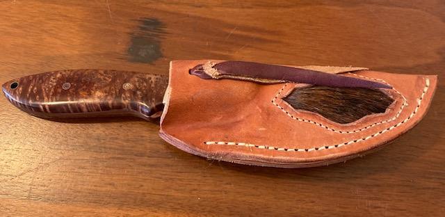 Randy Lee With Custom Horse Hair Sheath (1 of 5)