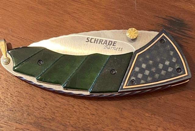 Schrade Barnett Special Edition Knife (1 of 3)