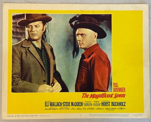 Original Lobby Card The Magnificent Seven 1960 original (1 of 1)
