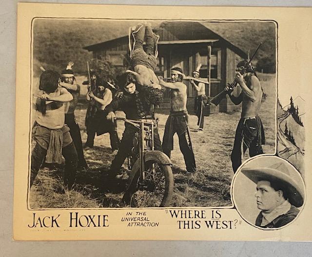 "Where is This West?" Lobby Card 1923 Original (1 of 2)