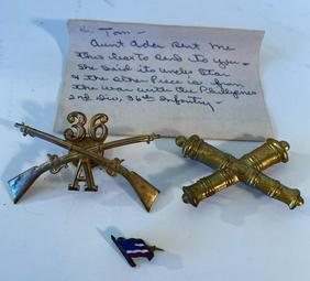 Lot of 3 Military War Pins (1 of 5)